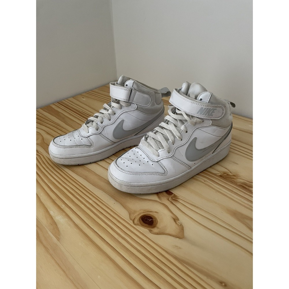 Nike Youth All Day Play High Top Size 6.5Y Sneakers White CD7782-109